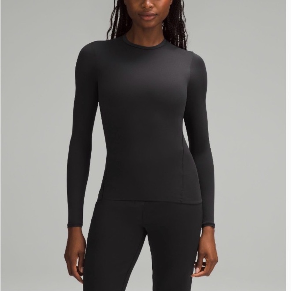 Lululemon Athletica Wundermost Ultra-Soft Nulu Crewneck Long Sleeve Shirt